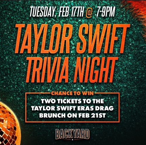 Taylor Swift Trivia - Flyer