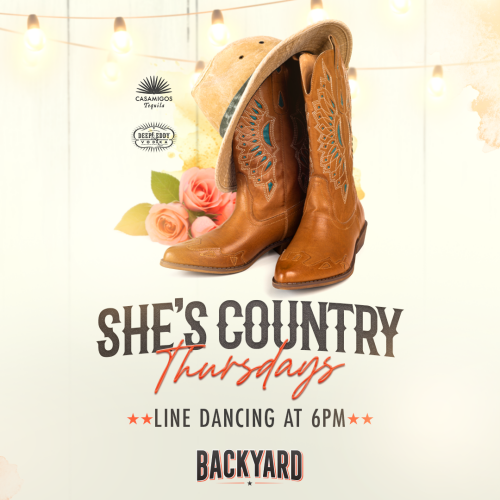 Ladies Night Line Dancing! - Flyer