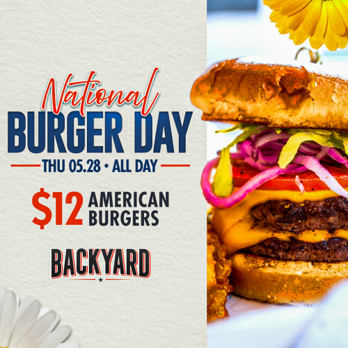 National Burger Day - Flyer