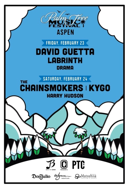 Flyer: Palm Tree Music Festival - Aspen