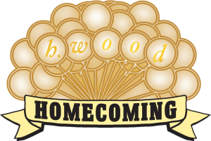 h.wood Homecoming Logo