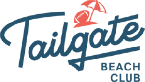 Tailgate Beach Club at Night Logo
